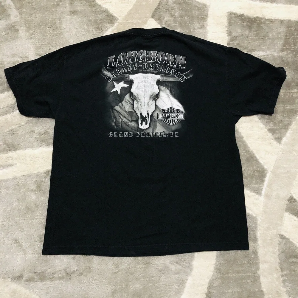 Harley-Davidson Longhorn Graphic Tee - Black - Picture 6 of 11
